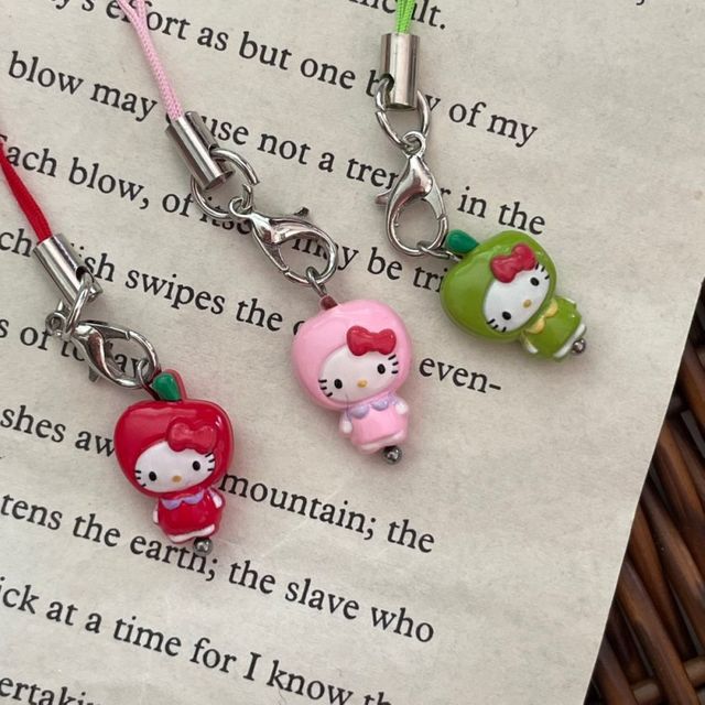 알록달록 컬러 고양이 열쇠고리 캣 DIY 키링
