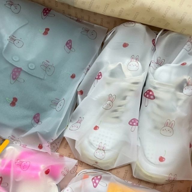 여행용파우치 토끼무늬 SS 더스트백