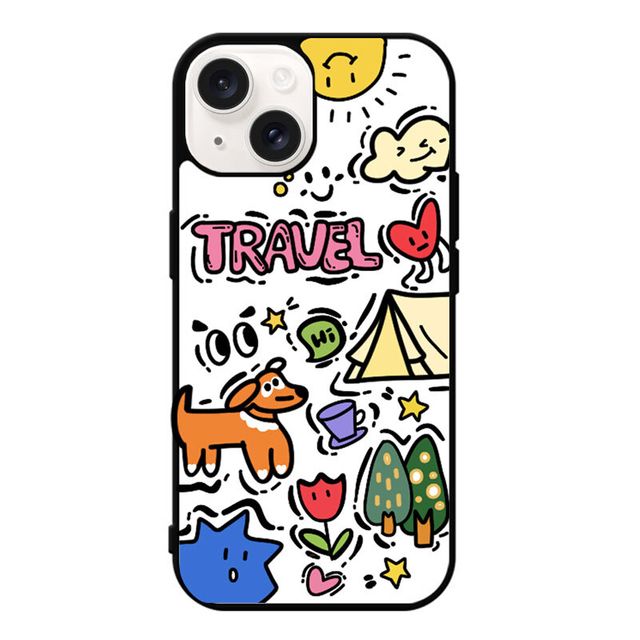 아이폰16 TRAVEL 범퍼 젤리 케이스 휴대폰 보호커버