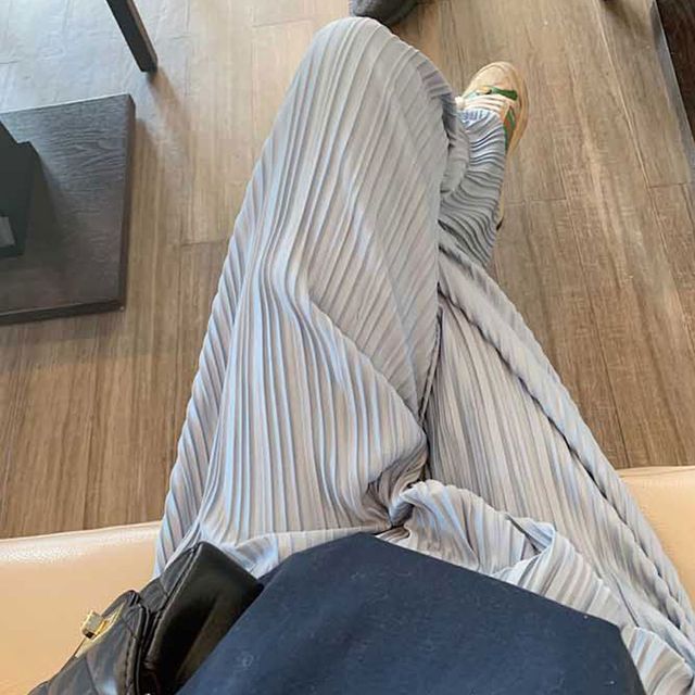플리츠 밴딩바지 주름바지 고무줄팬츠 츄리닝 데일리