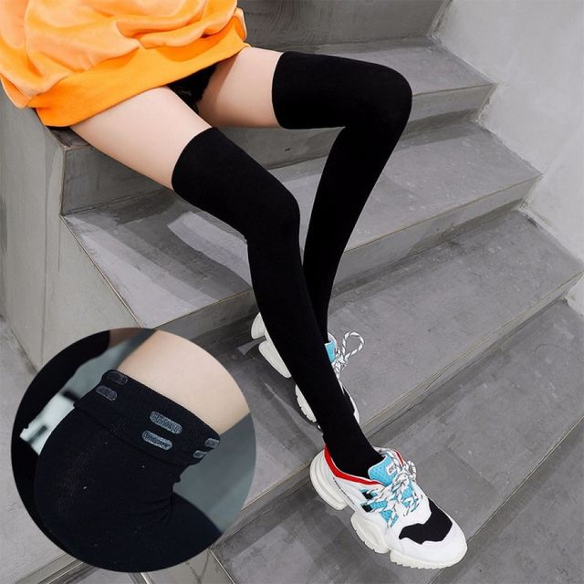 실리콘 안티슬립 니삭스 롱양말 데일리 캐주얼 무지스타일