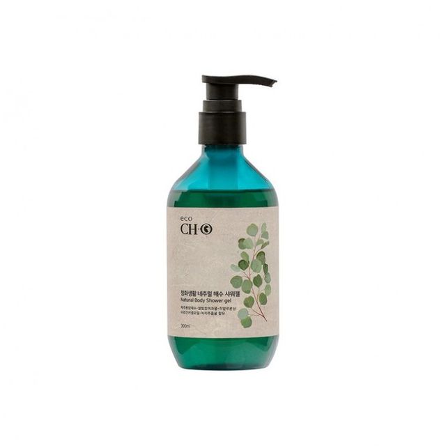 (약산성) 청화생활 네츄럴 해수 샤워젤 300ml 10개