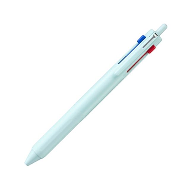 제트스트림 3색 볼펜 SXE3 507 0.5mm 아이스블루 - 시원한 색감의 부드러운 필기