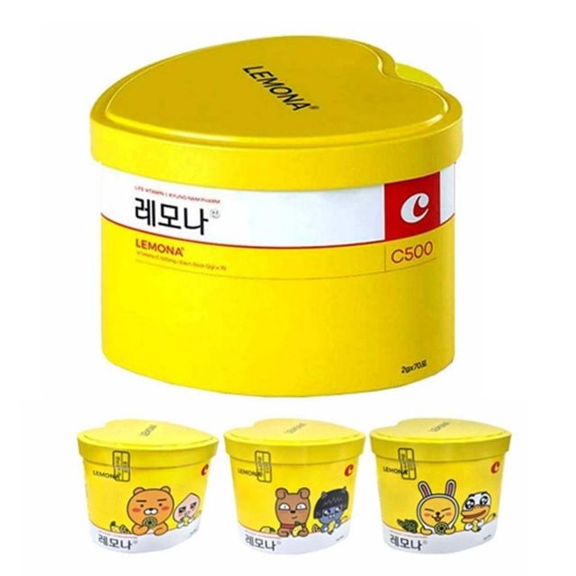 TBZ 하트모양 패키지 비타민C 레모나 2g 70포 건강식품