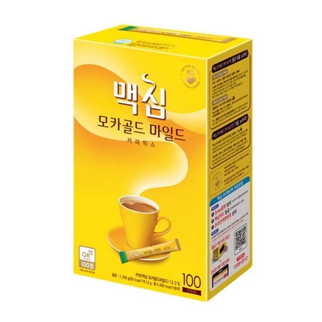 동서 맥심 커피믹스 모카골드스틱 100T 믹스커피 (1.2KG) (1개입)