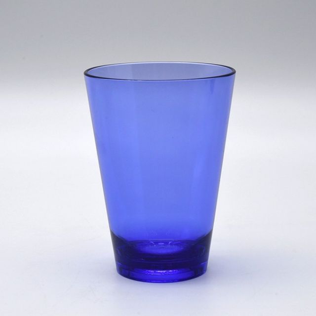 업소용 물컵 330ml 식당 피시컵 물잔 블루