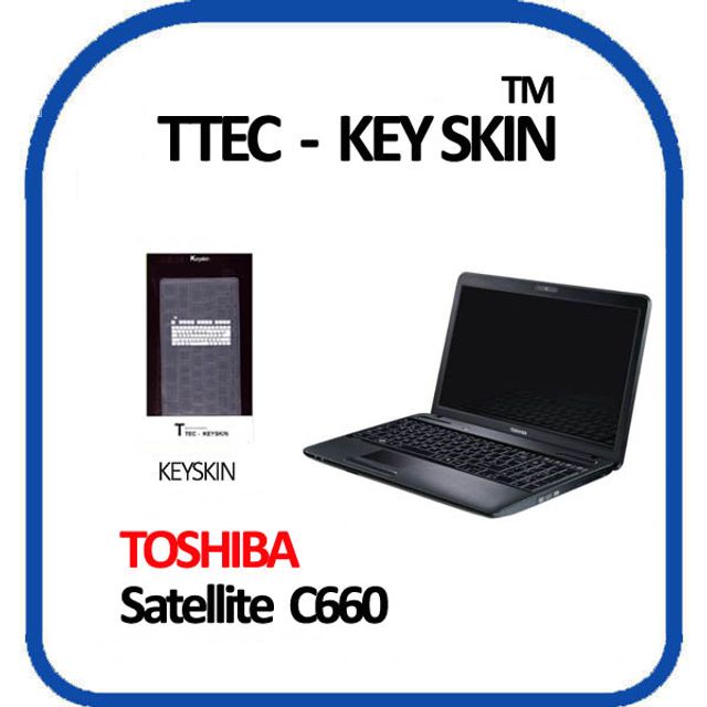 Toshiba 새틀라이트 C660 노트북 키스킨 키커버 - 먼지 및 스크래치 방지