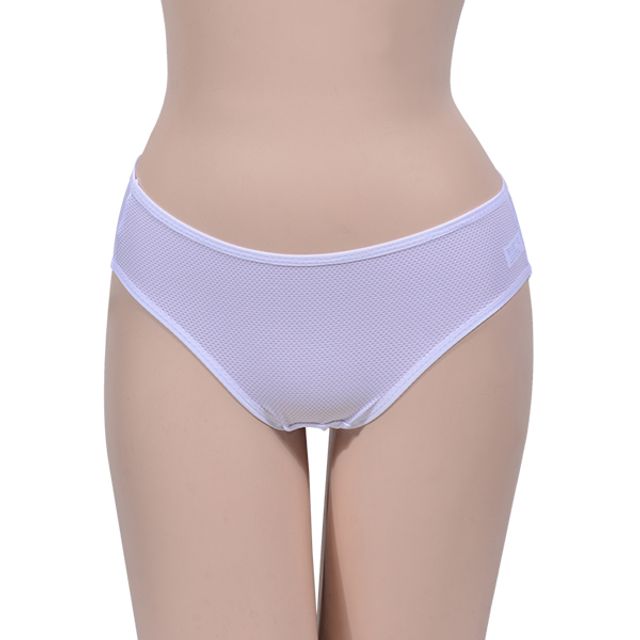 (글로리)순백 컬러 매쉬 에어로쿨 주니어 삼각팬티
