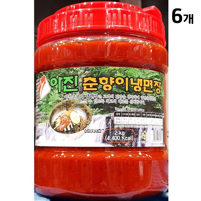 춘향이 냉면장 2Kg X6