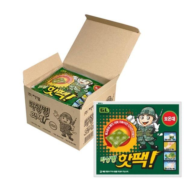 겨울캠핑 캠핑 겨울 10개입 훈련용보온팩 훈련 보온