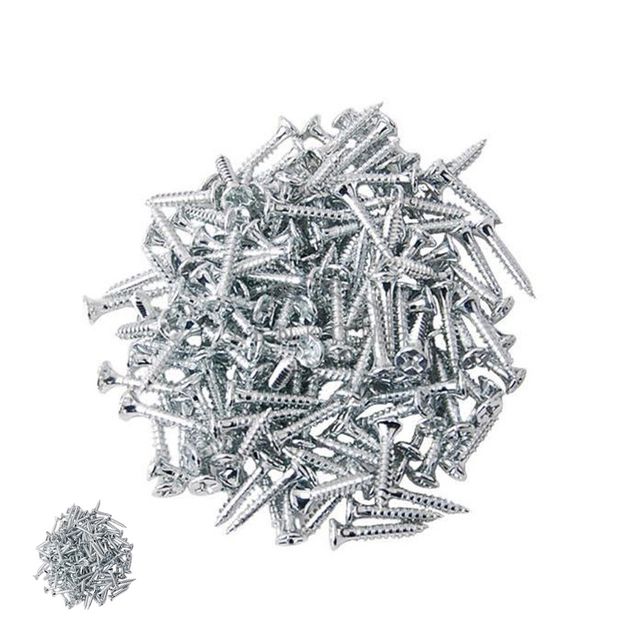 목공나사 철재나사 피스 3.5mm 백색