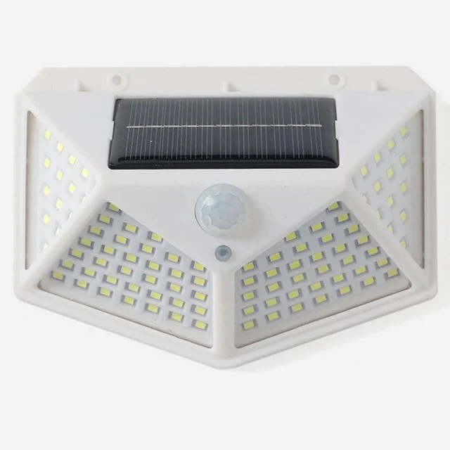 LED 동작감지 태양광 외벽등 2p세트 백색