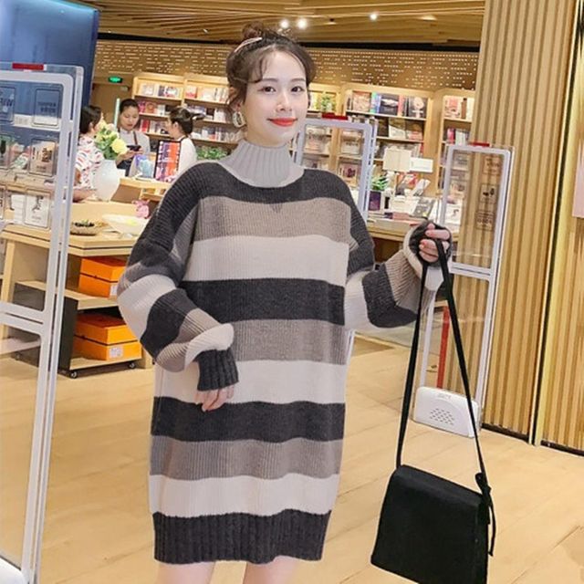 임산부 가을 여자친구 캐쥬얼 여자원피스 선물 코디