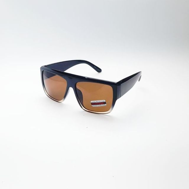 Foxhill 남자 여자 사각 뿔테 선그라스 S-7266