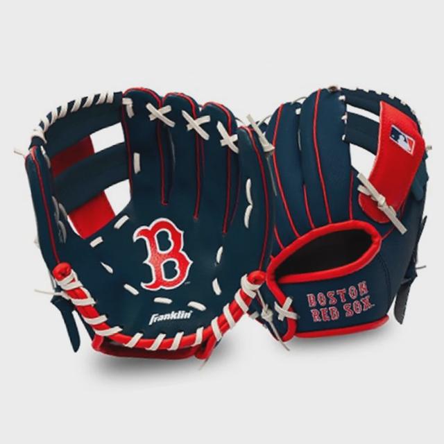프랭클린 MLB 보스턴 글러브 공 세트 주니어 1P 야구