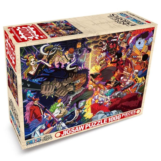 원피스 직소퍼즐 1000pcs 사황카이도vs오황루피