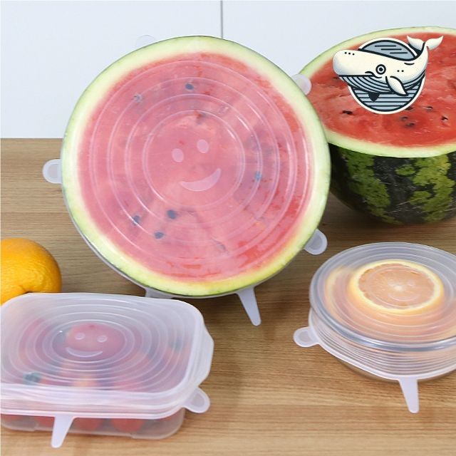 다용도 주방 식품 저장 실리콘 커버 다양한