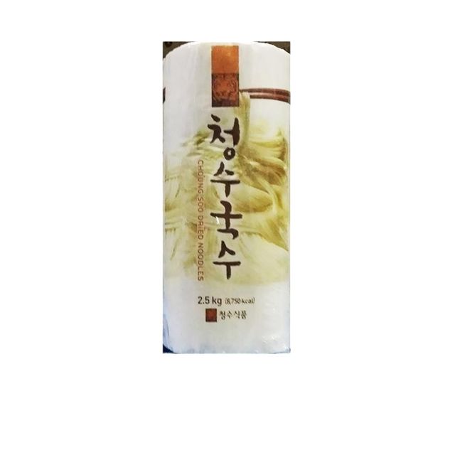 식자재 도매 두루포장 소면국수 청수 2.5Kg x6개
