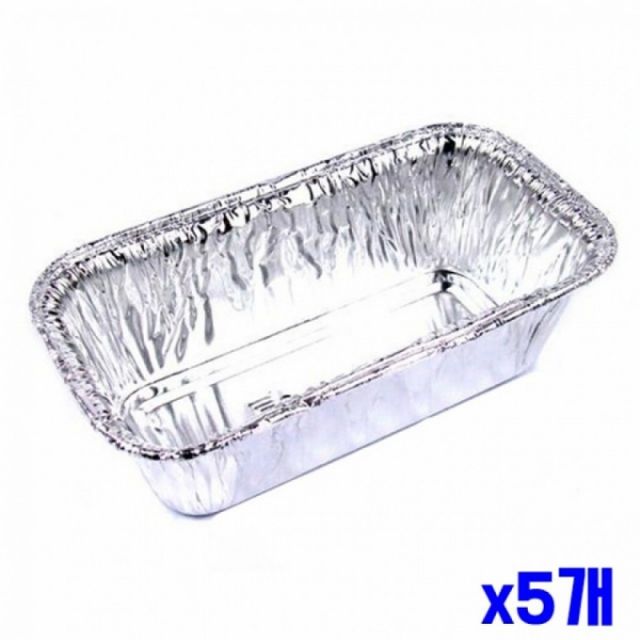 파운드케이크틀 실버 베이킹팬 10매 5팩