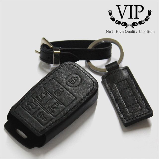 VIP 천연가죽 스마트 키케이스 올뉴카니발 옵션키