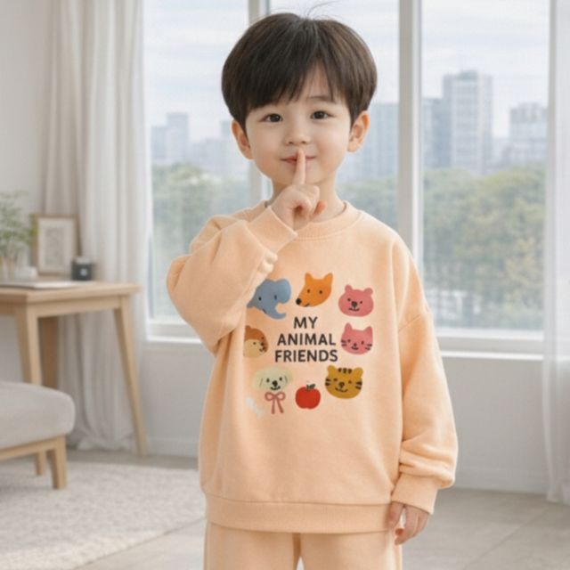 동물농장세트 유아상하복
