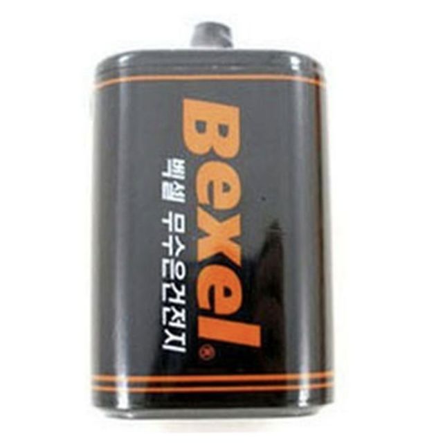 백셀 망간 4p 6V 건전지