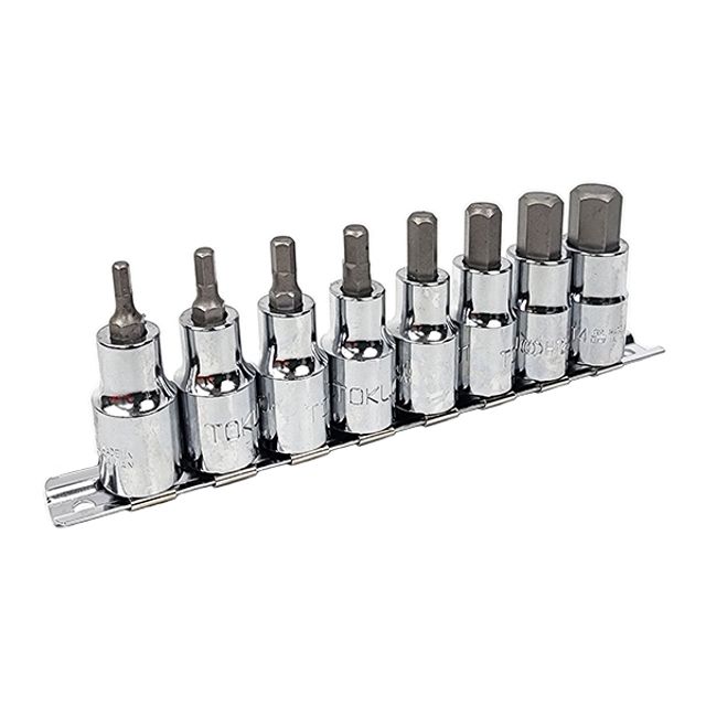 TOKU 핸드육각비트세트 760451HS (1/2인치x8pcs) - 정밀 작업용 비트 세트