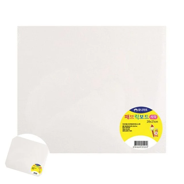 미술재료 미술캔버스 미니캔버스 패브릭 보드 28x21cm 미술용품