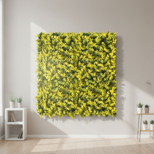 그린 라벤더 인조잔디, 벽면 꾸미기 인테리어 매트 60x40