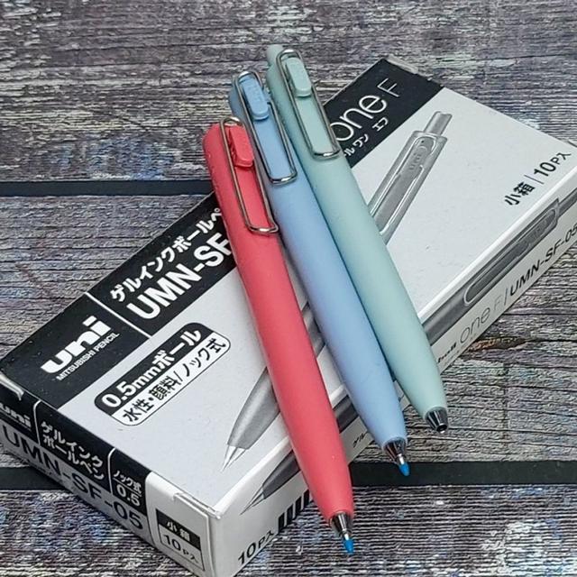 0.5mm 유니볼 ONE Upgrade 중성펜 F(블랙ink) 10자루