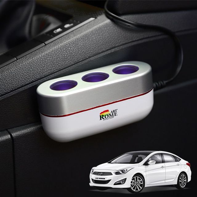 i40 호환 LED 시거잭소켓3구 아트로마