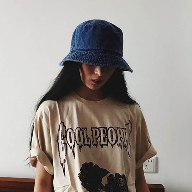 사계절 데일리 벙거지 진한 빈티지 색상 꾸안꾸 패션