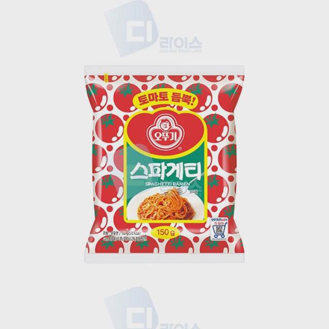 오뚜기 스파게티 150g 16봉 봉지라면 멀티팩 파스타