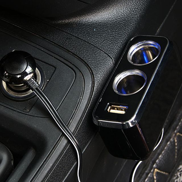 차량용 USB 2소켓 시거잭 LED 핸드폰차량 충전기