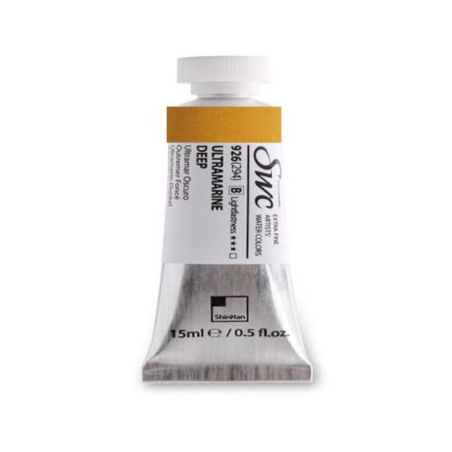 수채화물감 SWC A 15ml 234 옐로우오우커 전문가용