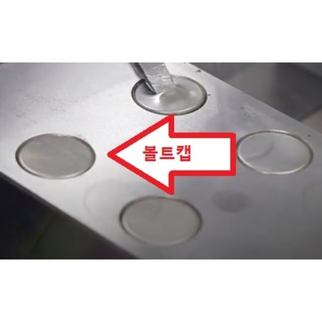 파워 바이스 볼트 캡 10개 세트 PCV-125-BC 부품