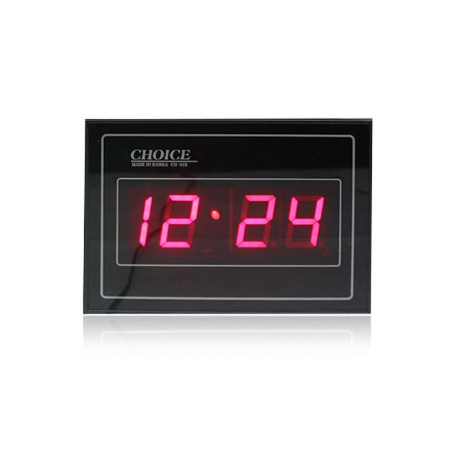 CE 탁상 벽걸이 겸용 디지털시계 CH-016