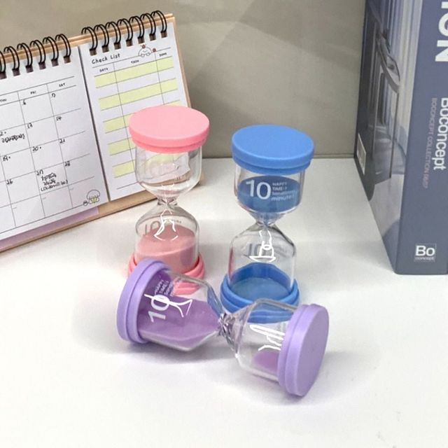 탁상 ZF 타이머 마카롱 모래시계 10분