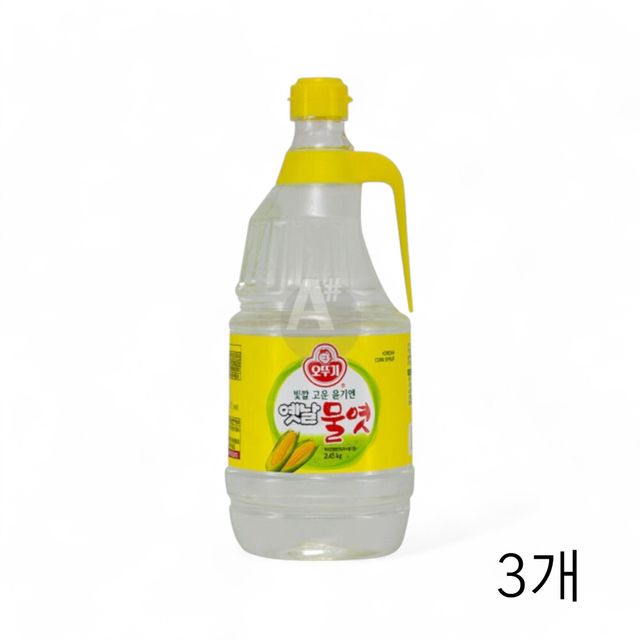 오뚜기 옛날 물엿 2.45kg X 3개 업소 대용량 큰물엿