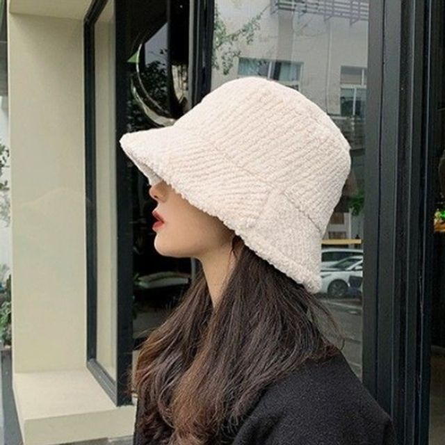 램스울 3컬러 여성 벙거지 모자 OSM-1006666