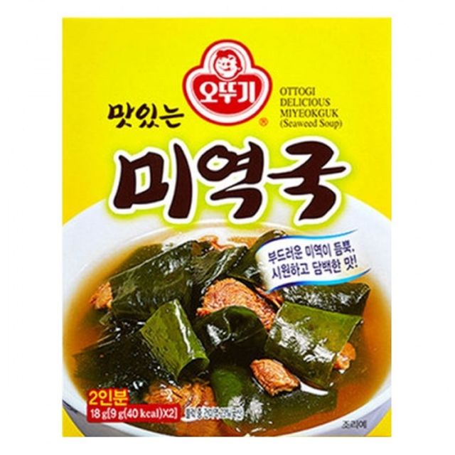 오뚜기 맛있는 미역국18gx6개입