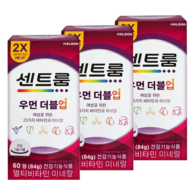 센트룸 우먼 더블업 1400mg x 60정 3박스