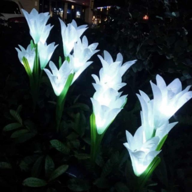 LED 태양광 정원등 흰색 태양광잔디등 LED태양광정원등