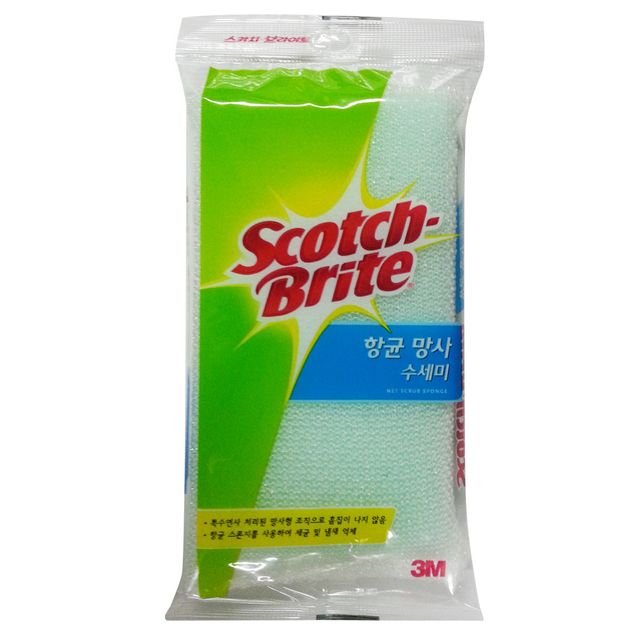 3M 스카치 브라이트 망사수세미1p 78x150mm
