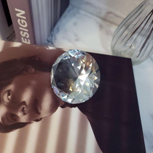 가짜 다이아몬드 모형 네일 촬영 사진 소품 KK0220