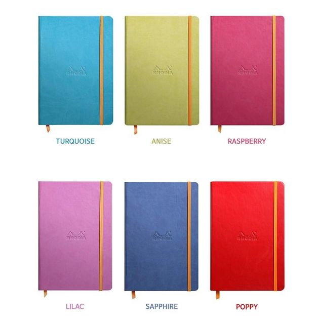 로디아 RHODIA 하드커버노트 A5 인조가죽커버