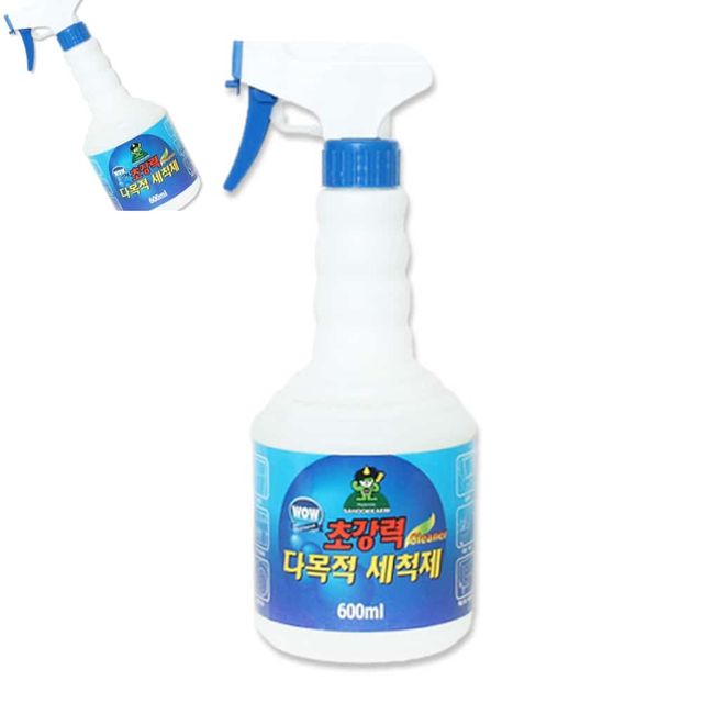 초강력 다목적 세척제 600ml 주방세제 다목적세정제 기름때제거 주방청소