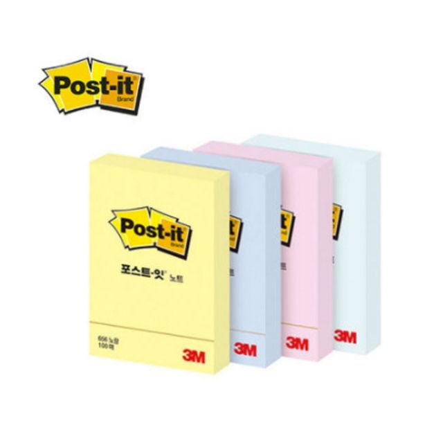3M 포스트잇 일반노트 656 51x76mm