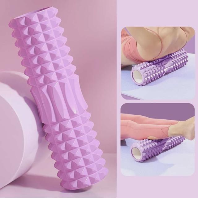 돌기 45cm 폼롤러 스트레칭 지압 필라테스 전신마사지