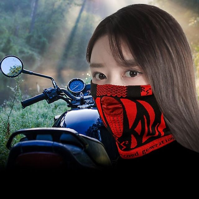 숨쉬기편한 레저 필수품 초겨울 자전거마스크 국산 스